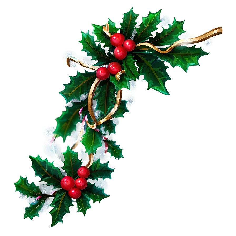 Christmas Garland Border Png 05032024 PNG Image