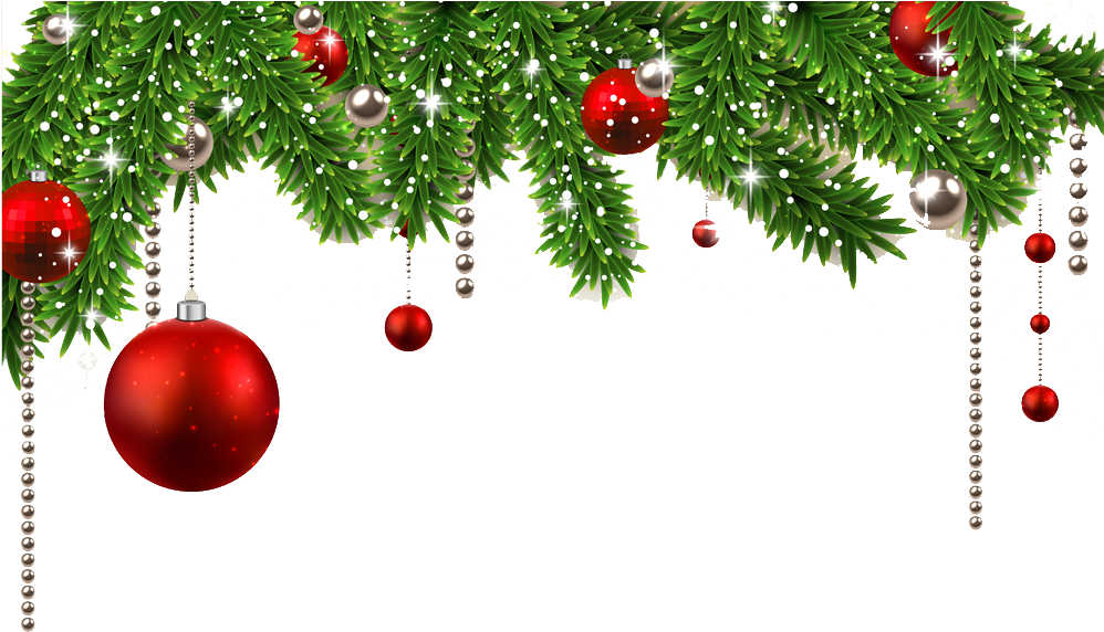 Christmas Garland Decoration.png PNG Image