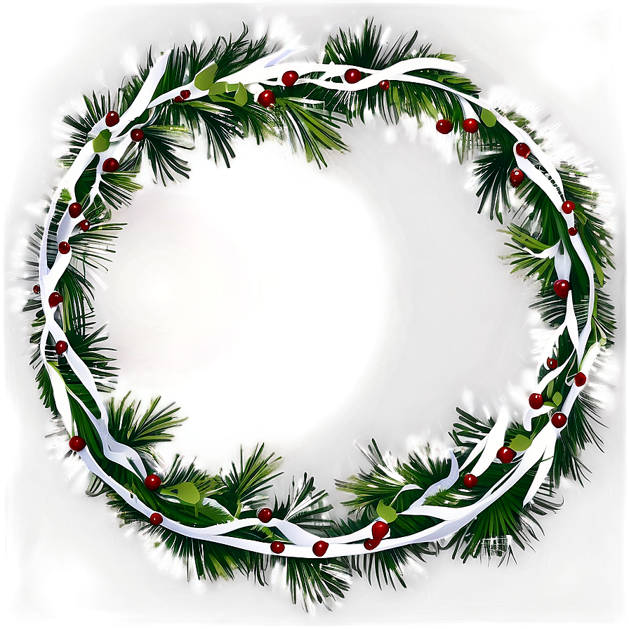 Christmas Garland Silhouette Png 37 PNG Image