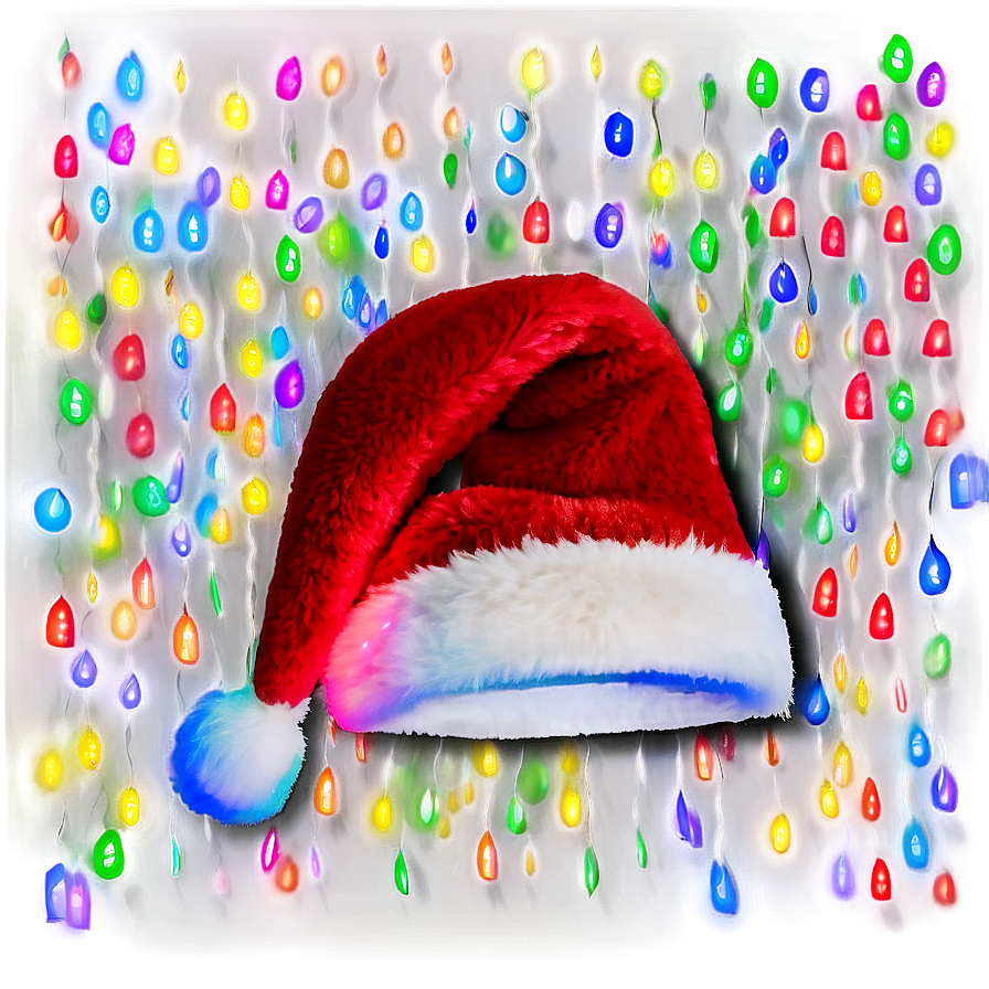 Christmas Hat With Lights Png Roo PNG Image