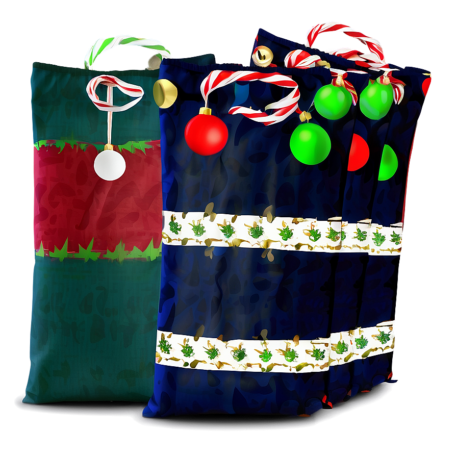 Christmas Holiday Cornhole Bag Png 7 PNG Image