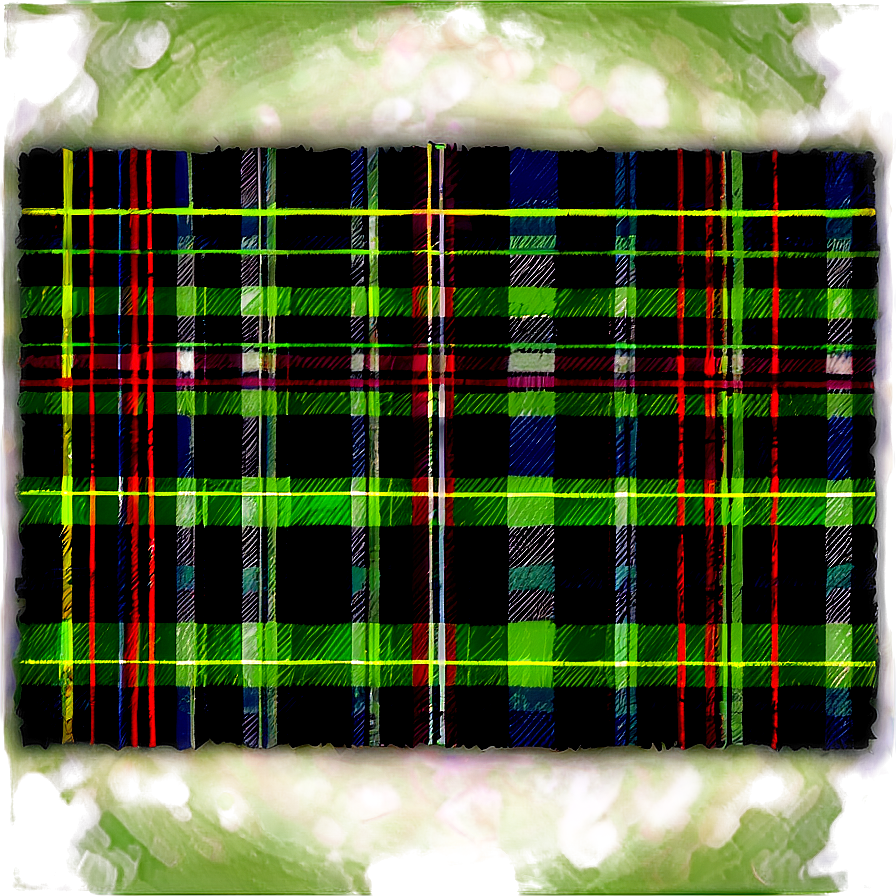 Christmas Holiday Plaid Png 06252024 PNG Image