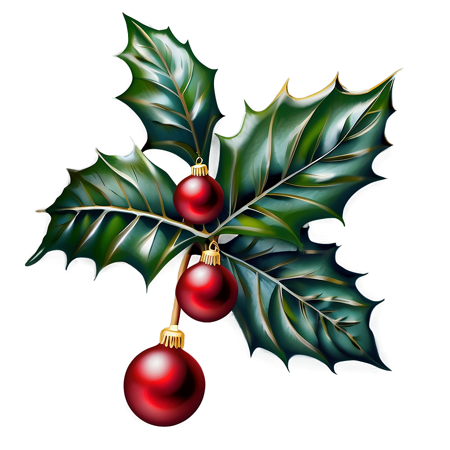 Christmas Holly Png Yjh PNG Image