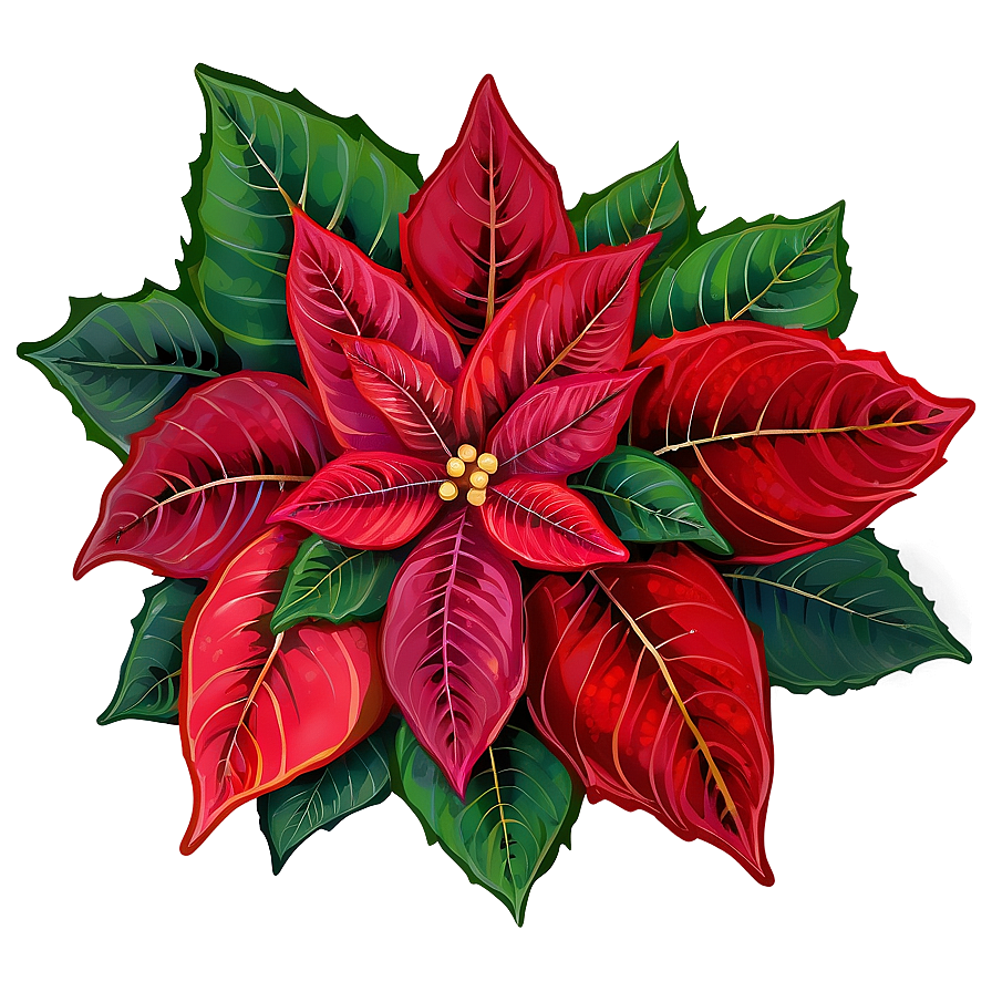 Christmas Poinsettia Flower Png 66 PNG Image