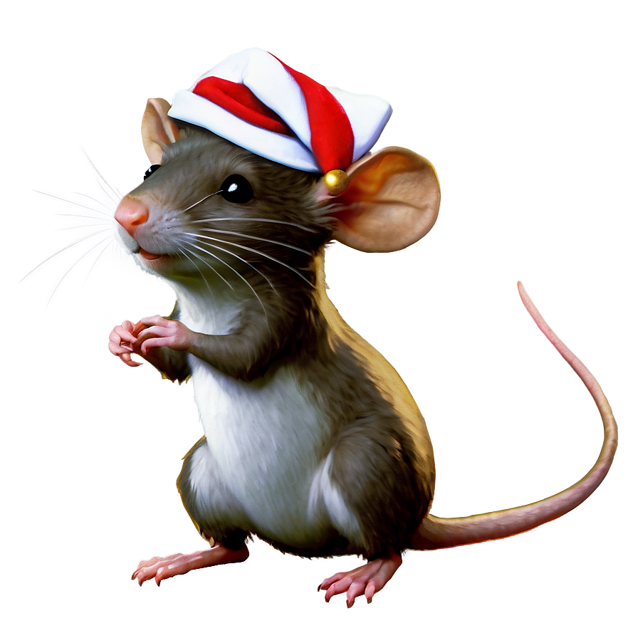 Christmas Rat Png 91 PNG Image