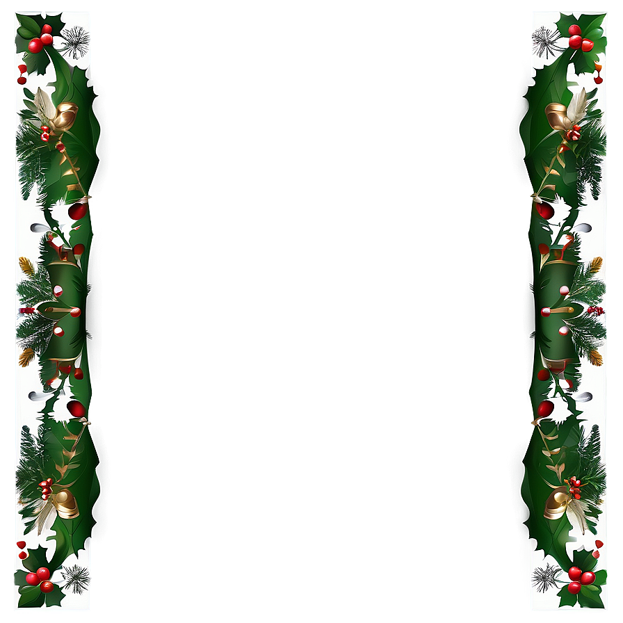 Christmas Scene Border Png Wvt PNG Image