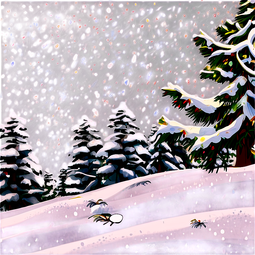 Christmas Snow D PNG Image