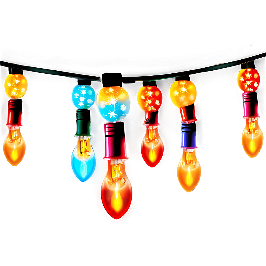 Christmas String Lights Png Pwy PNG Image