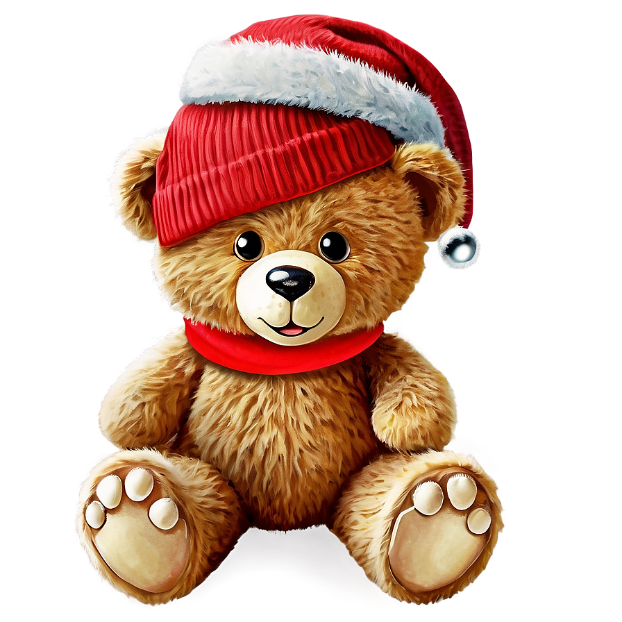 Christmas Teddy Bear Png 05212024 PNG Image