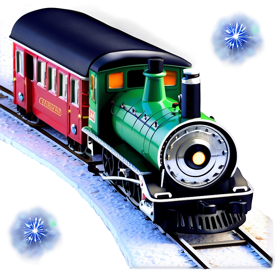 Christmas Train Set Png 36 PNG Image