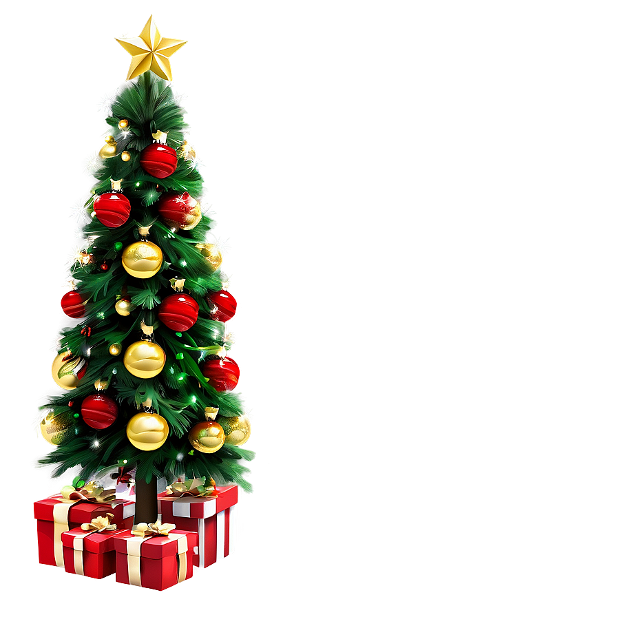 Christmas Tree B PNG Image