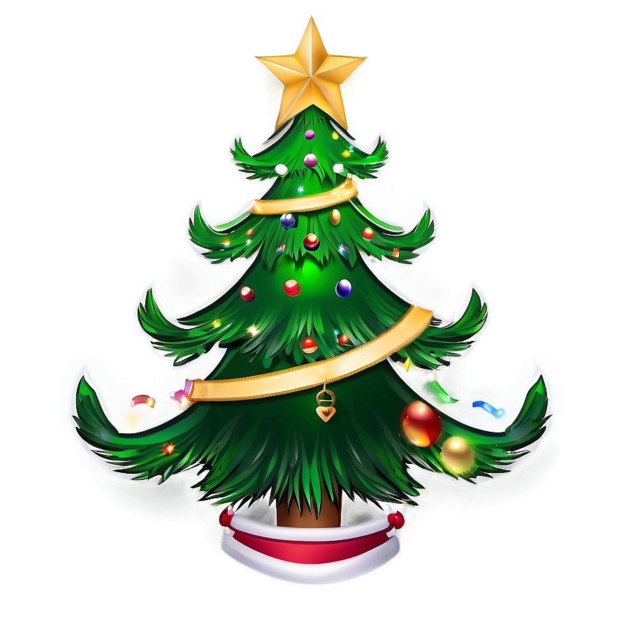 Christmas Tree Banner Png 84 PNG Image