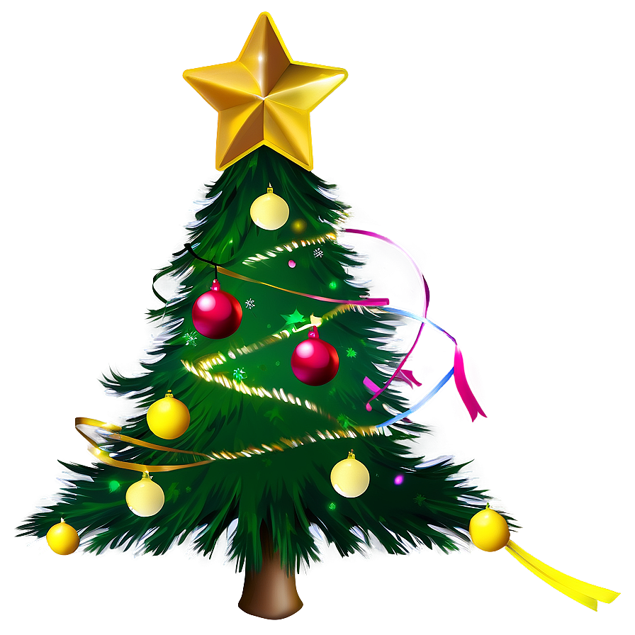 Christmas Tree Transparent Fantasy Png Gnl7 PNG Image