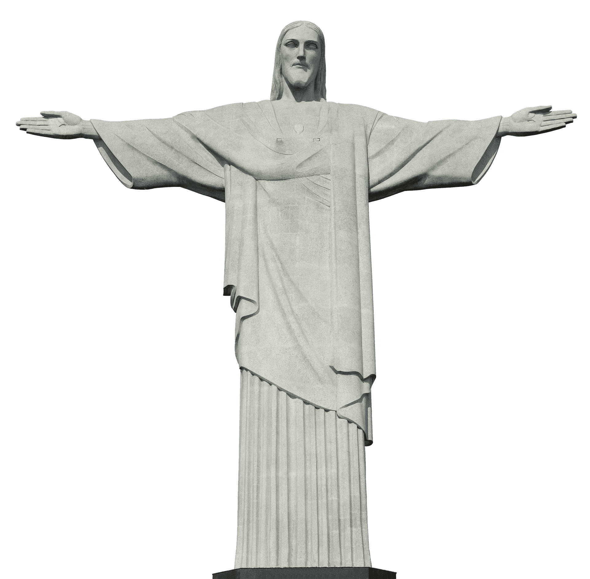 Christthe Redeemer Statue Brazil PNG Image