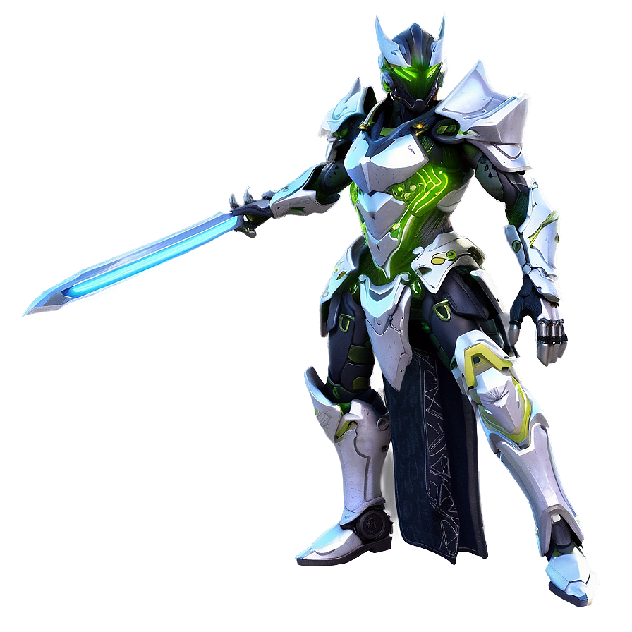 Chrome Genji Skin Png 13 PNG Image