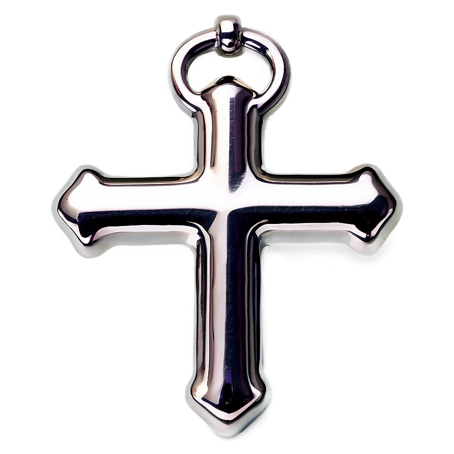 Chrome Heart Cross B PNG Image