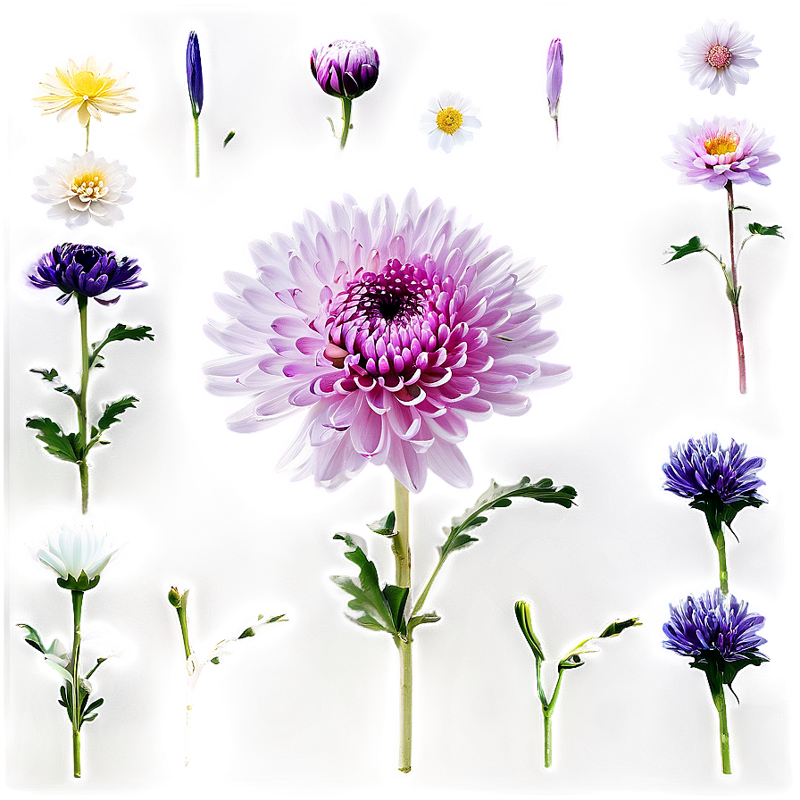 Chrysanthemum C PNG Image