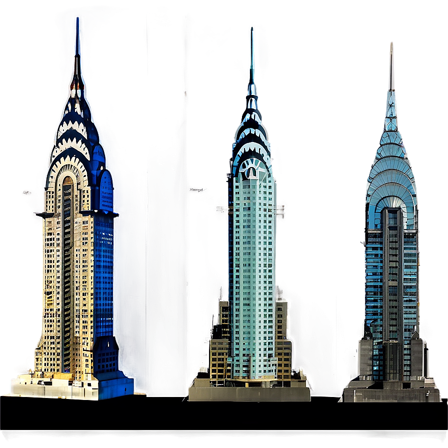 Chrysler Building Construction Era Png 06252024 PNG Image