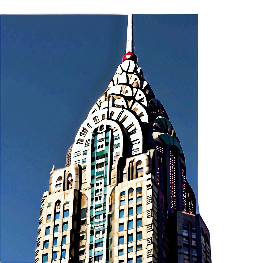 Chrysler Building Festive Season Png 06252024 PNG Image