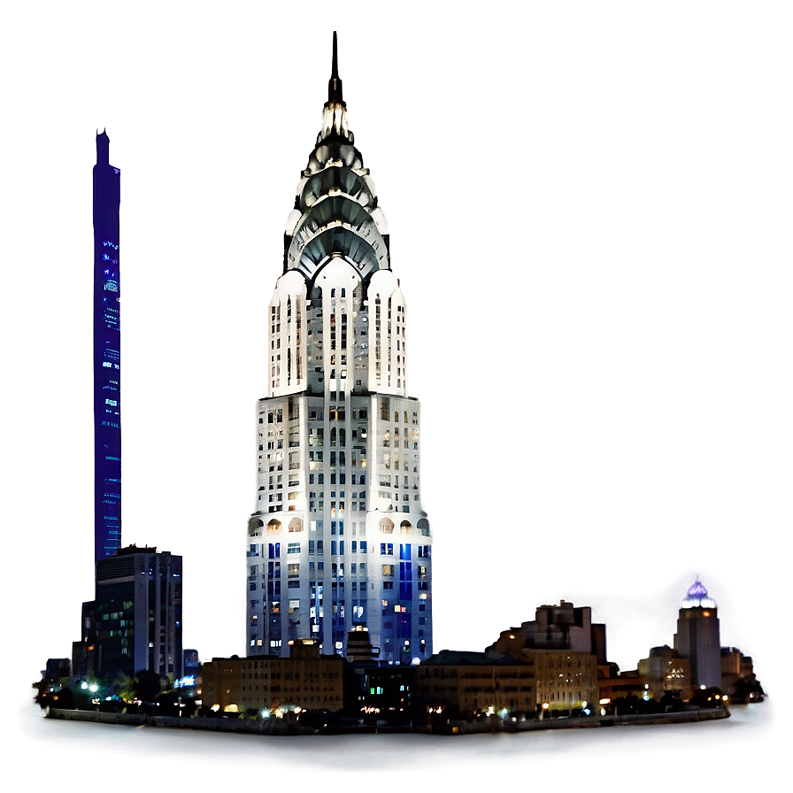 Chrysler Building Festive Season Png 74 PNG Image