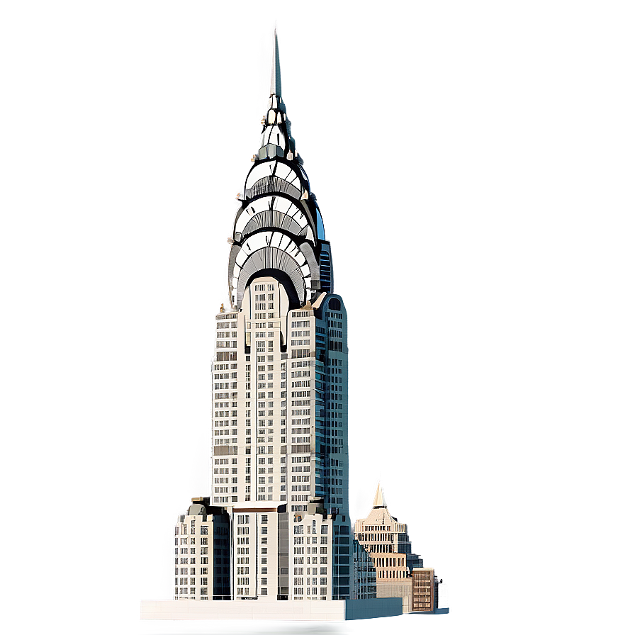 Chrysler Building Gothic Features Png Oof PNG Image