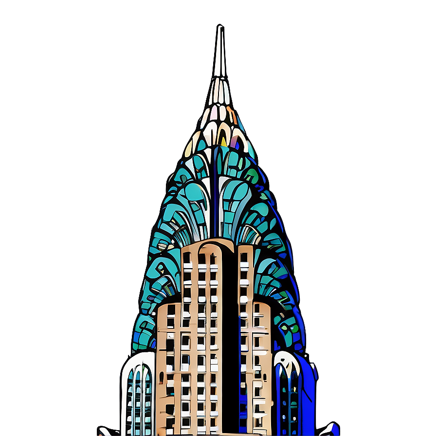 Chrysler Building Lit Up Png 65 PNG Image