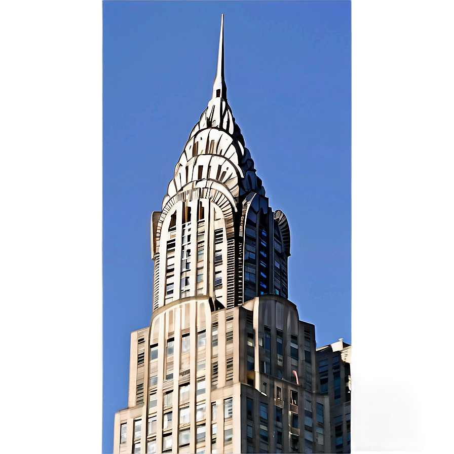 Chrysler Building Unique Angle Png Ojd PNG Image