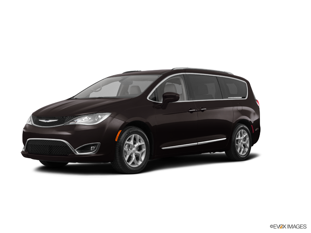 Chrysler Pacifica Black Minivan PNG Image