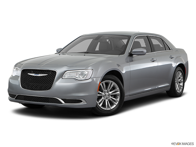 Chrysler300 Sedan Silver PNG Image