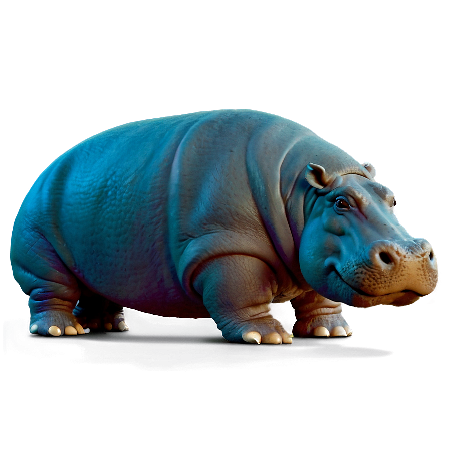 Chubby Hippo Png Ysj PNG Image