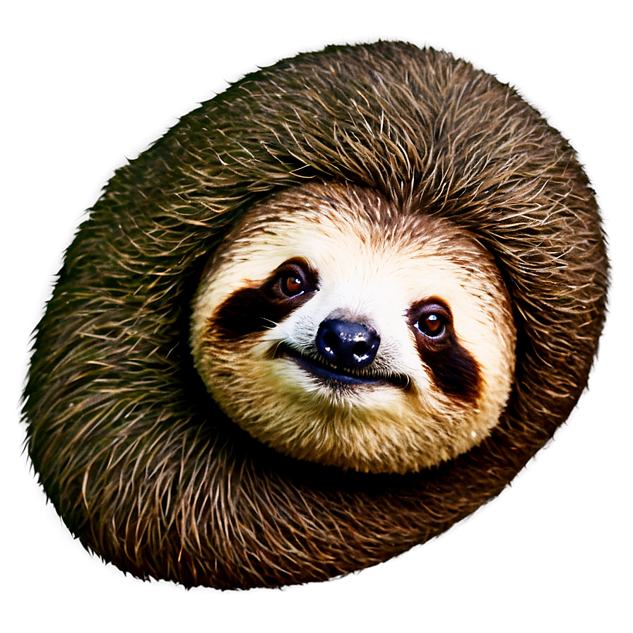 Chubby Sloth Png 06112024 PNG Image