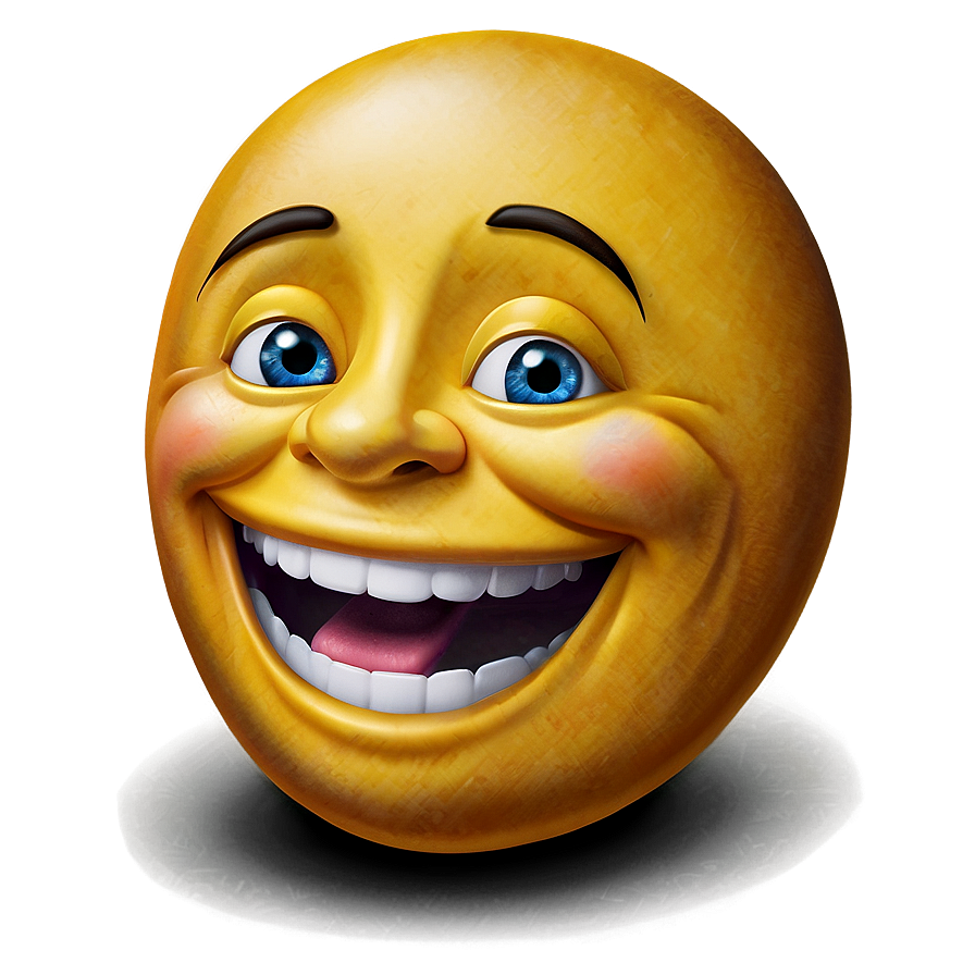 Chuckling Grin Emoji Png Scy85 PNG Image