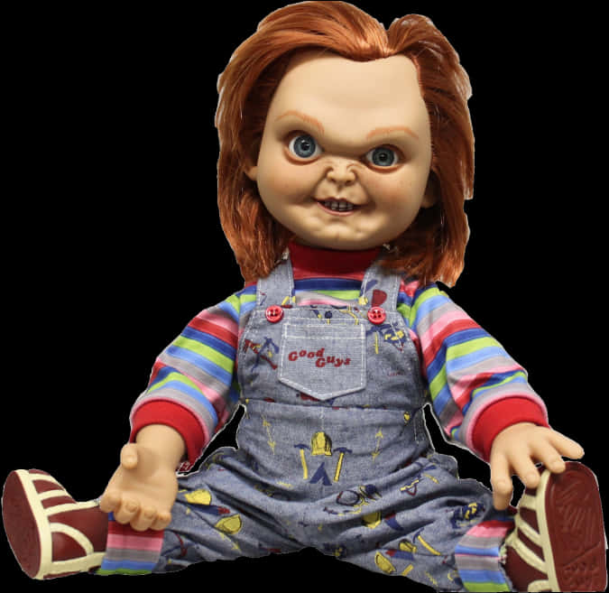 Chucky Doll Portrait PNG Image