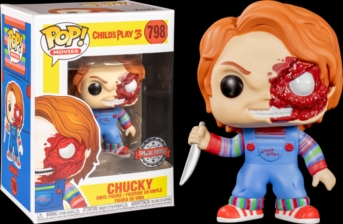 Chucky Funko Pop Special Edition PNG Image