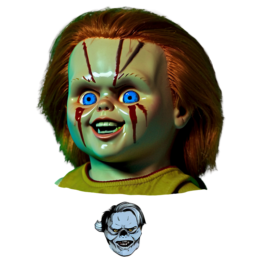 Chucky Head Png Mkx6 PNG Image