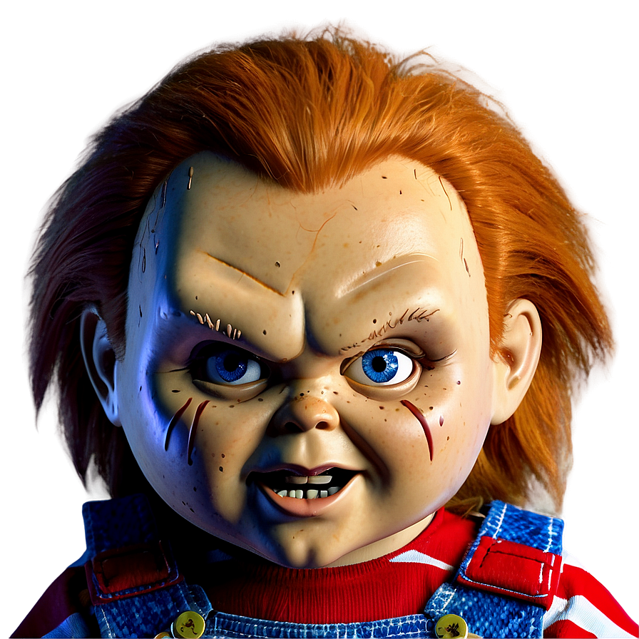 Chucky Portrait Png Pus PNG Image