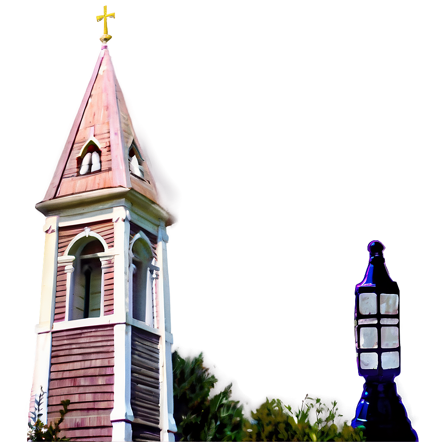 Church Steeple And Bell Png Bad24 PNG Image