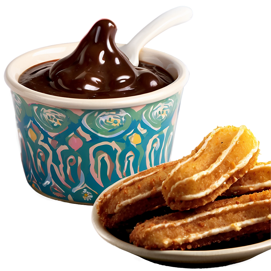 Churros And Toffee Dip Png 40 PNG Image