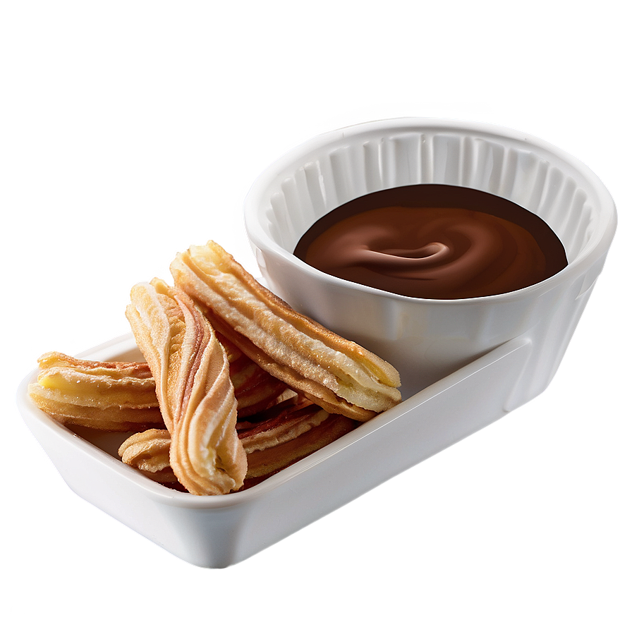 Churros With Nutella Spread Png 06212024 PNG Image