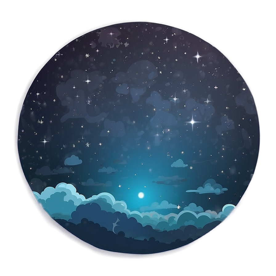 Cielo Night Sky Png Nyy PNG Image