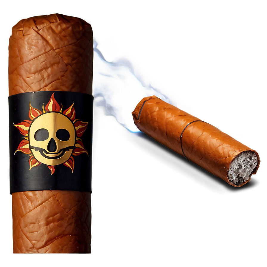 Cigar On Fire Png Akr53 PNG Image