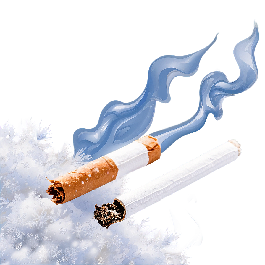 Cigarettes In Snow Png 05242024 PNG Image