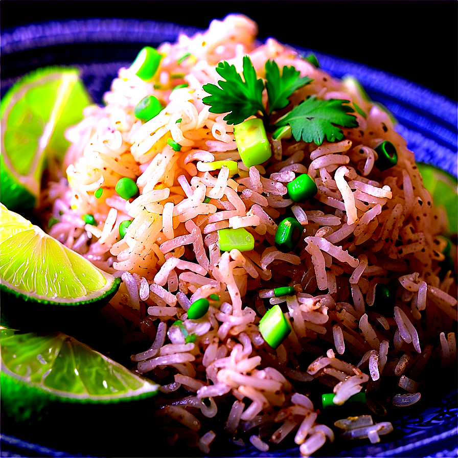 Cilantro Lime Fried Rice Png Hal39 PNG Image