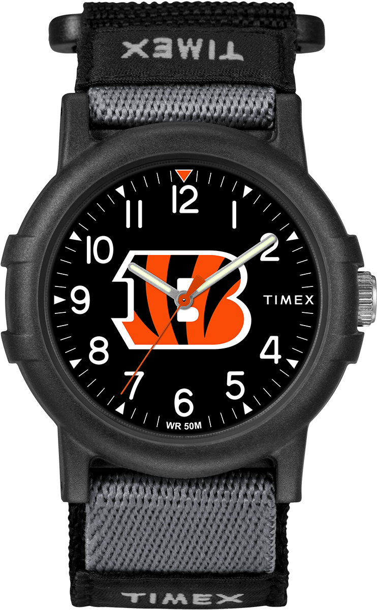 Cincinnati Bengals Themed Watch PNG Image