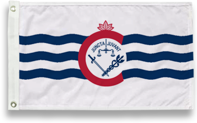 Cincinnati City Flag PNG Image