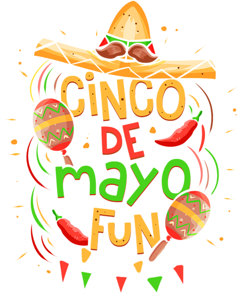 Cincode Mayo Fun Celebration PNG Image