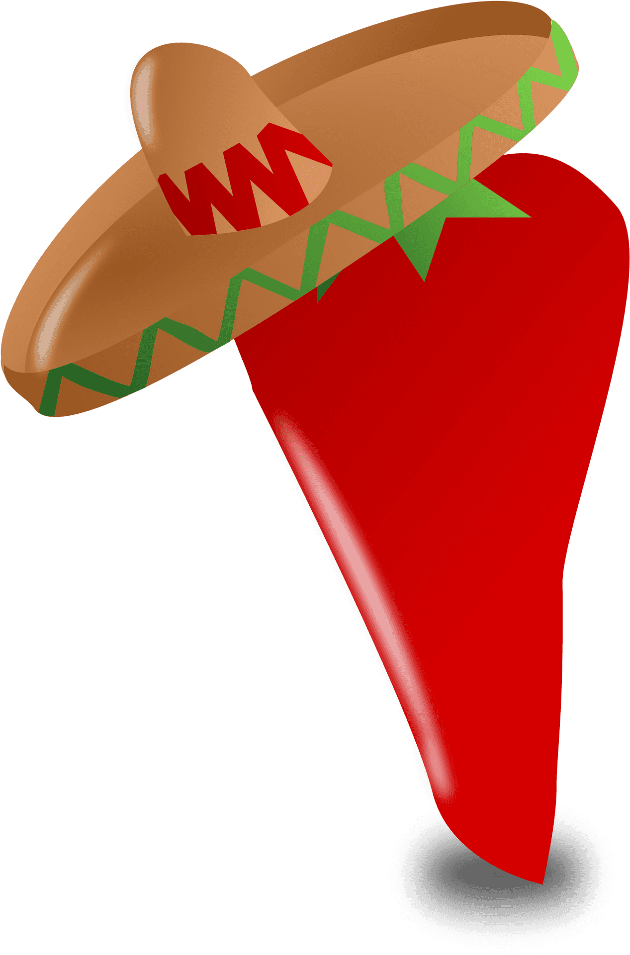 Cincode Mayo Sombrero Pinata Icon PNG Image