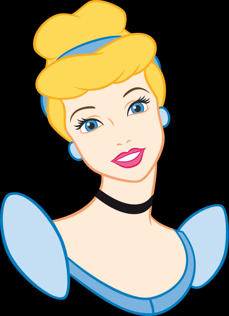 Cinderella Disney Princess Illustration PNG Image