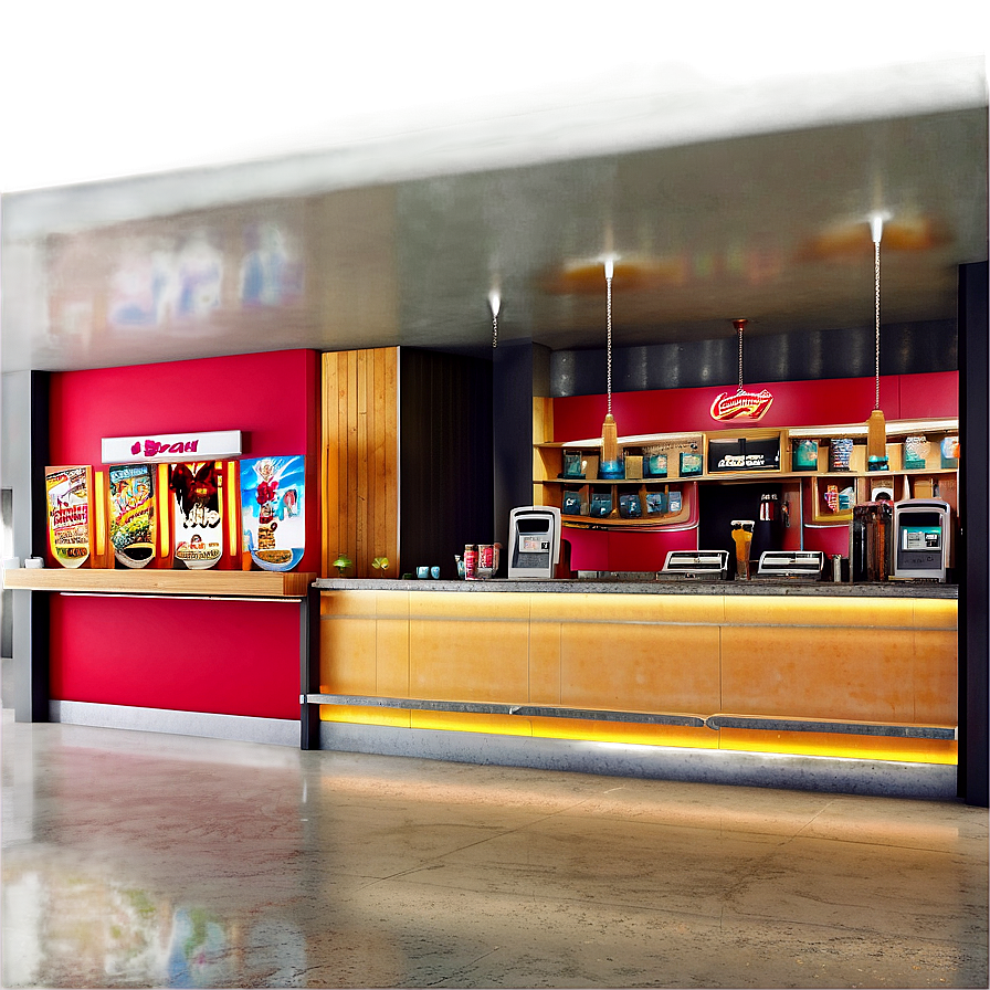 Cinema Lobby Concessions Png 06112024 PNG Image