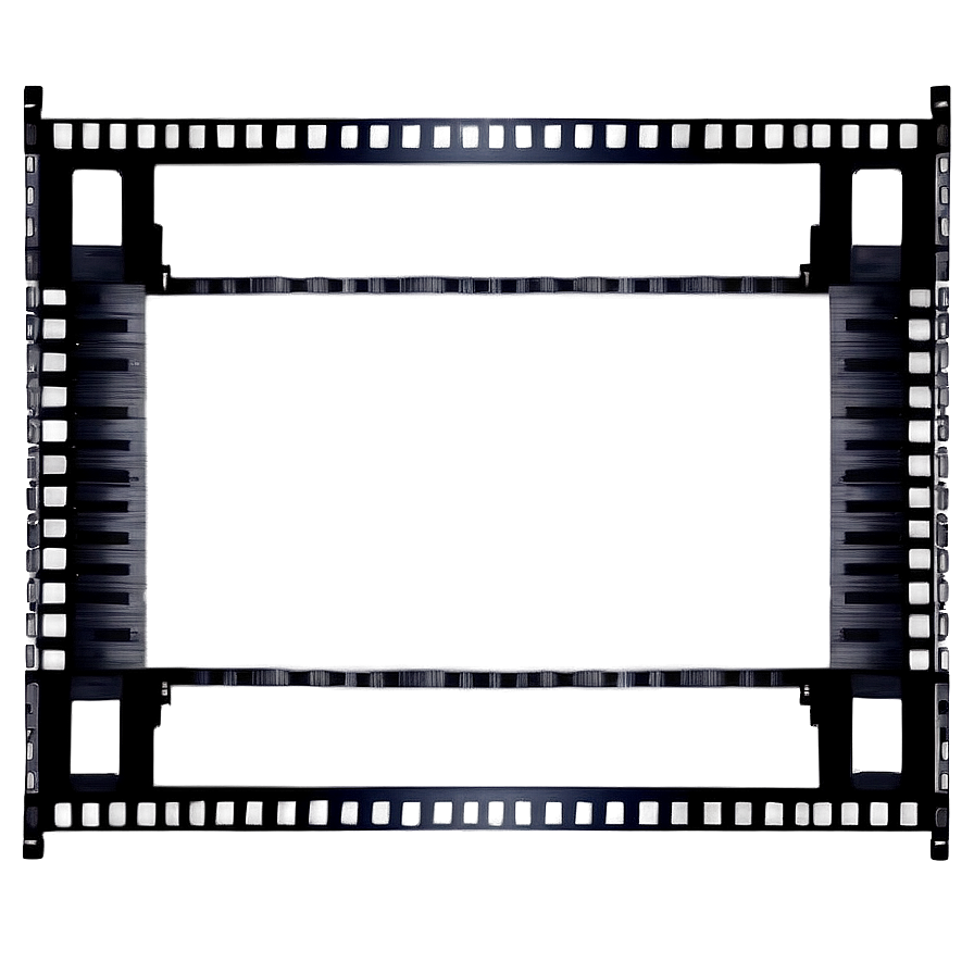 Cinematic Film Frame Border Png Rvd PNG Image